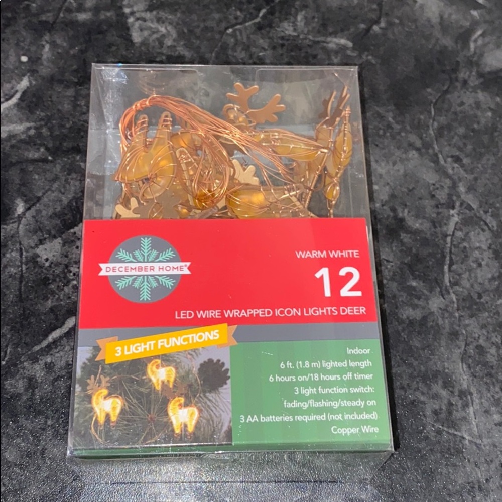 🦌LED Wire Wrapped Icon Lights Deer 🦌